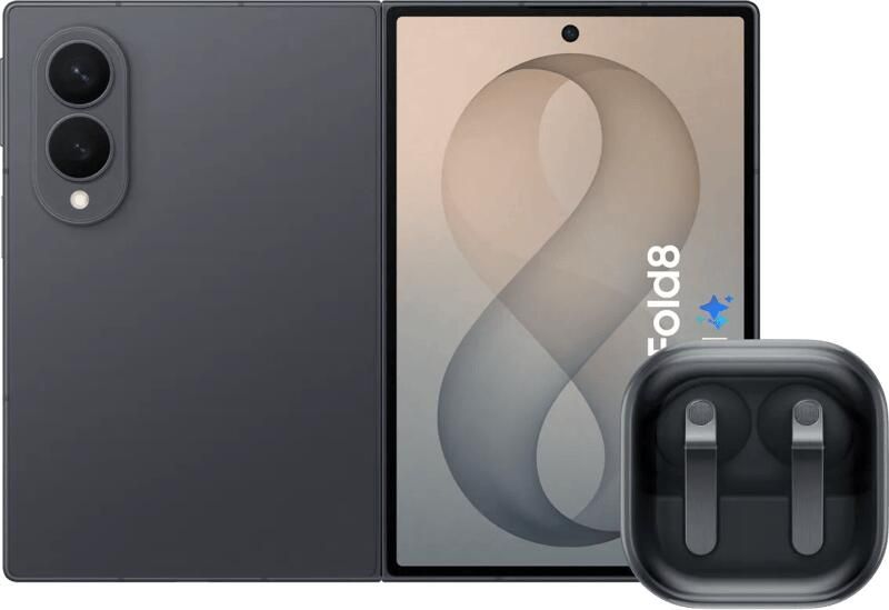 Samsung Galaxy Z Fold 8 512GB Zwart 5G + Galaxy Buds4 Pro Zwart