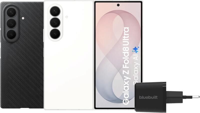 Samsung Galaxy Z Fold 8 Ultra 256GB Wit 5G + Accessoirepakket