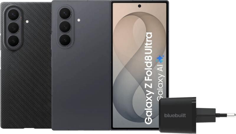 Samsung Galaxy Z Fold 8 Ultra 256GB Zwart 5G + Accessoirepakket