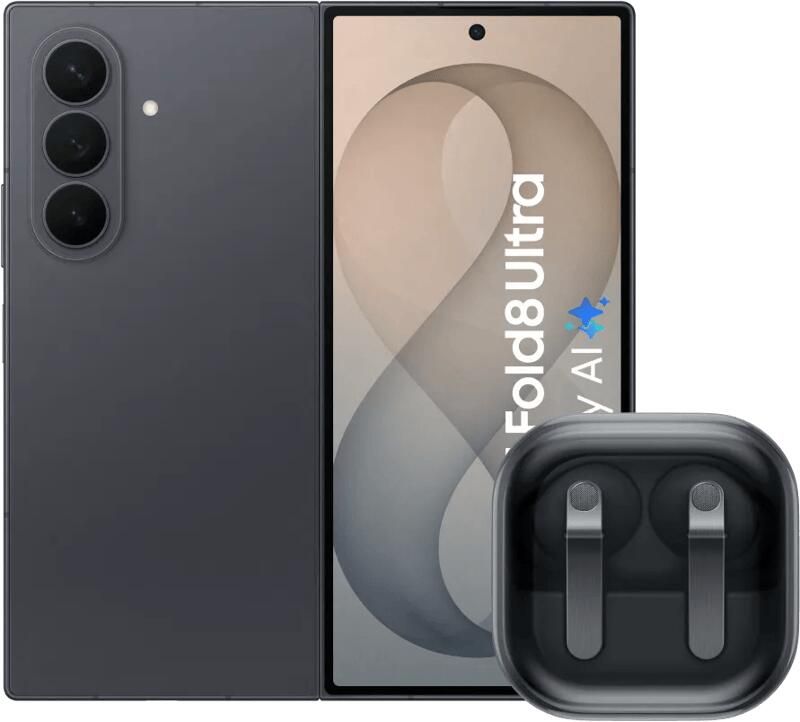 Samsung Galaxy Z Fold 8 Ultra 256GB Zwart 5G + Galaxy Buds4 Pro Zwart