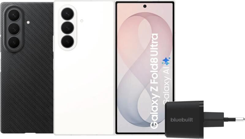 Samsung Galaxy Z Fold 8 Ultra 512GB Wit 5G + Accessoirepakket