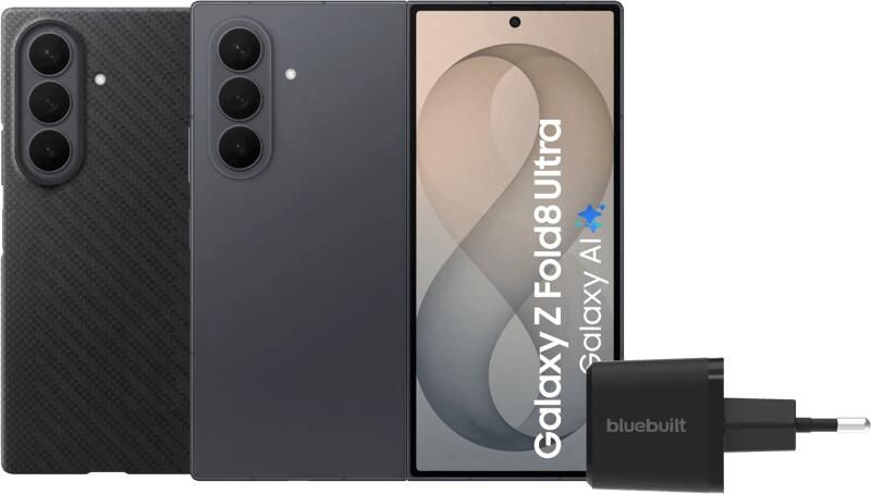 Samsung Galaxy Z Fold 8 Ultra 512GB Zwart 5G + Accessoirepakket