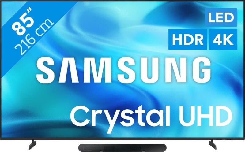 Samsung Led 85" U8070H (2026) + HW-S60D Zwart (2024)