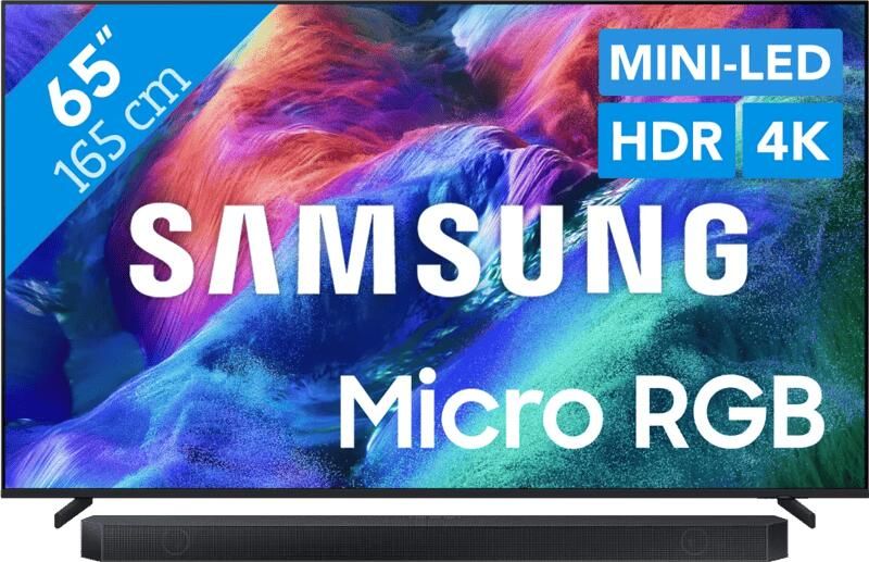 Samsung Micro RGB 65" R85H (2026) + HW-Q600H (2026)
