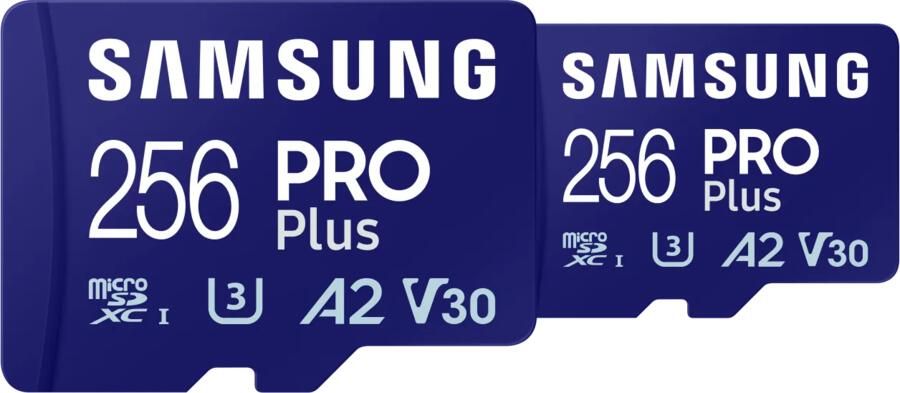 Samsung MicroSDXC PRO Plus 256 GB 130MB s Duo Pack