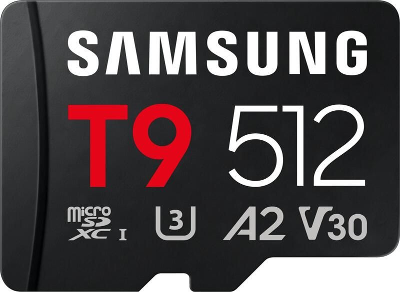 Samsung MicroSDXC T9 512GB 200MB s