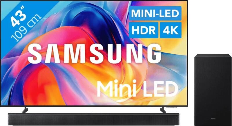 Samsung Mini-led 43" M73H (2026) + HW-B66CF (2025)