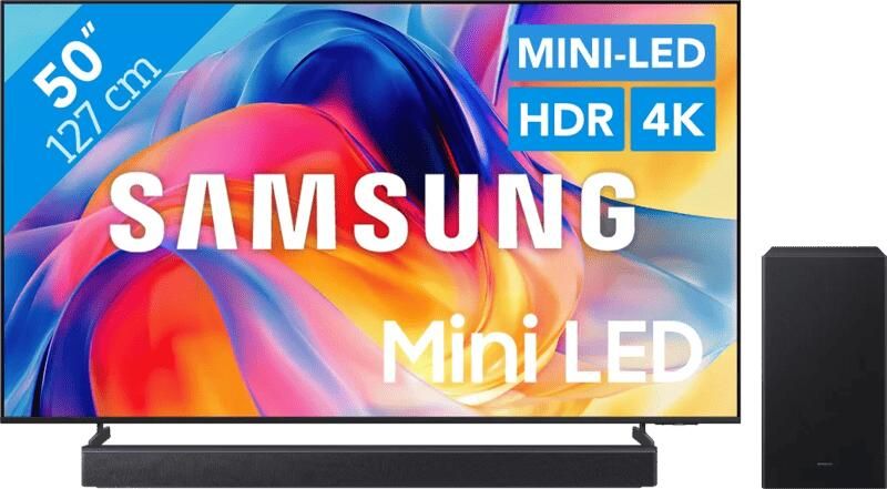 Samsung Mini-led 50" M73H (2026) + HW-B450F (2025)