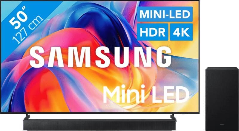 Samsung Mini-led 50" M73H (2026) + HW-B66CF (2025)