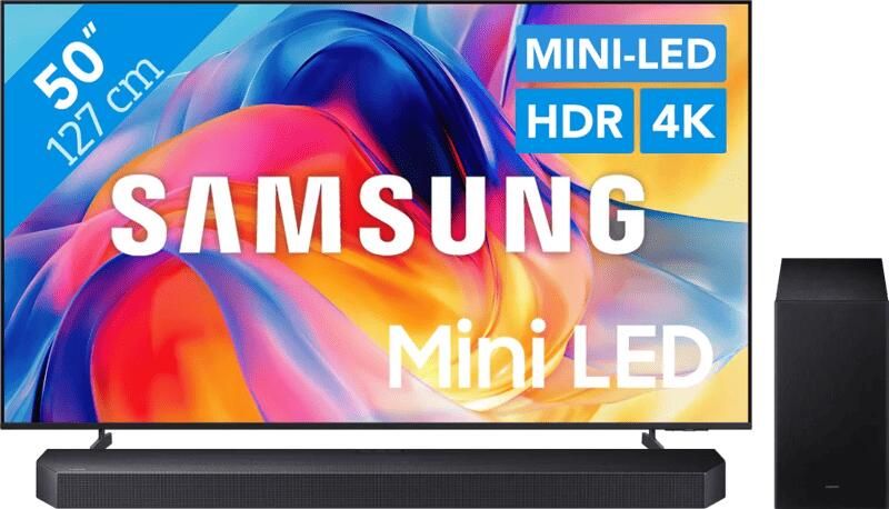 Samsung Mini-led 50" M73H (2026) + HW-Q600F (2025)