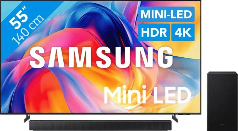 Samsung Mini-led 55" M73H (2026) + HW-B66CF (2025)