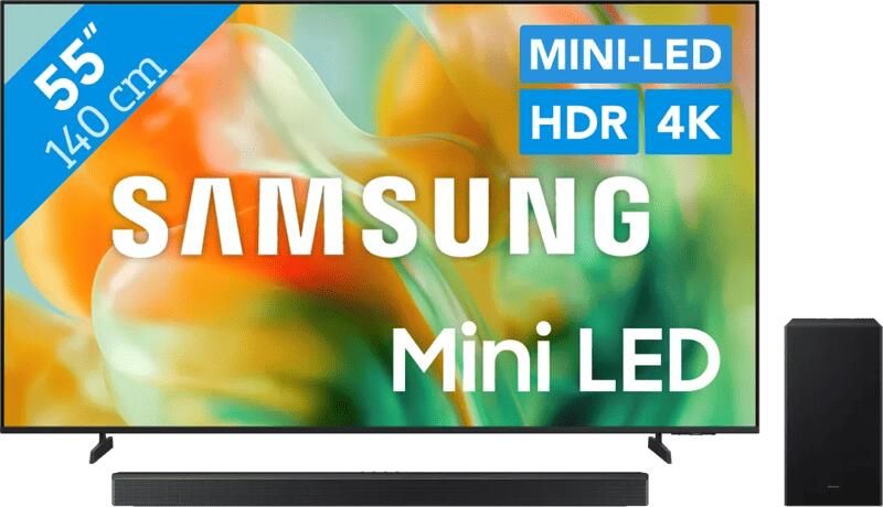 Samsung Mini-led 55" M83H (2026) + HW-B450F (2025)