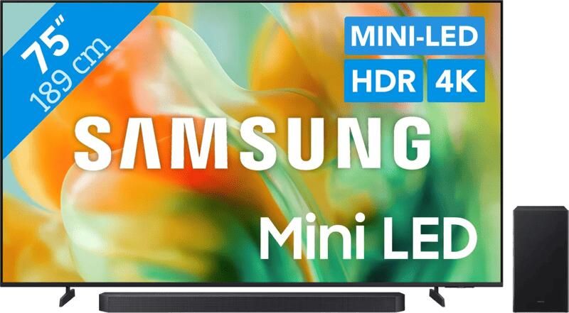 Samsung Mini-led 75" M83H (2026) + HW-Q600F (2025)