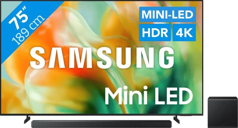 Samsung Mini-led 75" M83H (2026) + HW-QS700F (2025)