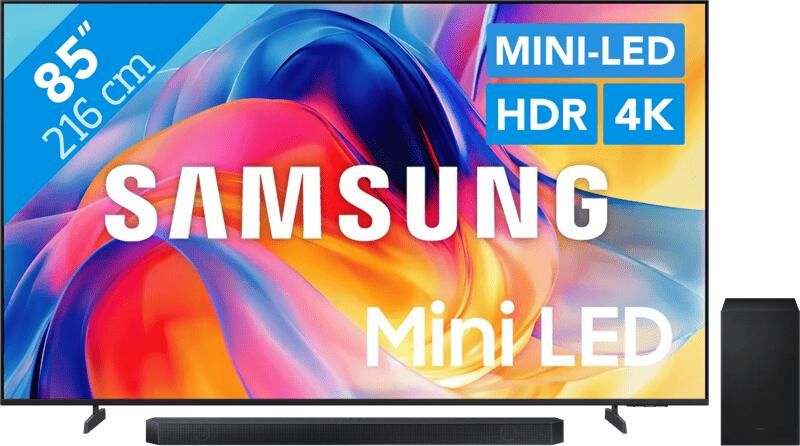 Samsung Mini-led 85" M73H (2026) + HW-Q600H (2026)