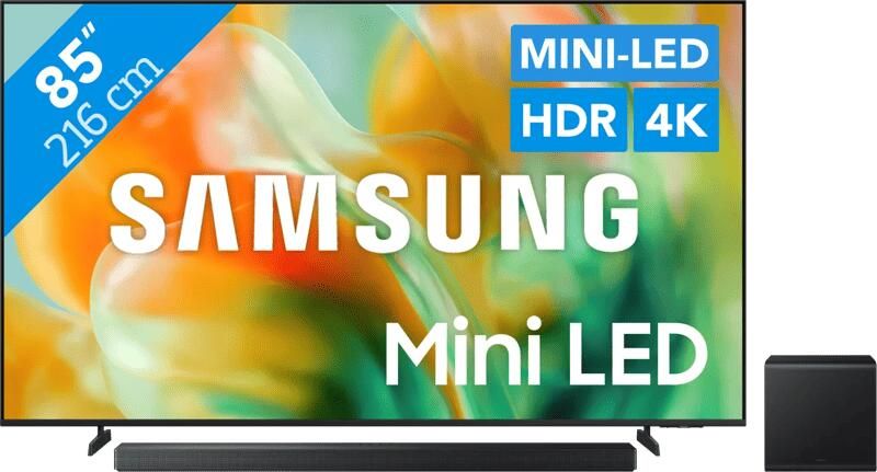 Samsung Mini-led 85" M80H (2026) + HW-QS700F (2025)