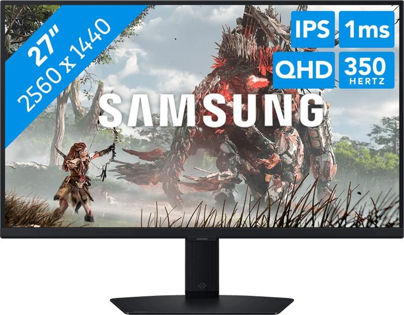 Samsung Odyssey G6 G60F LS27FG602EUXEN Monitor Zwart