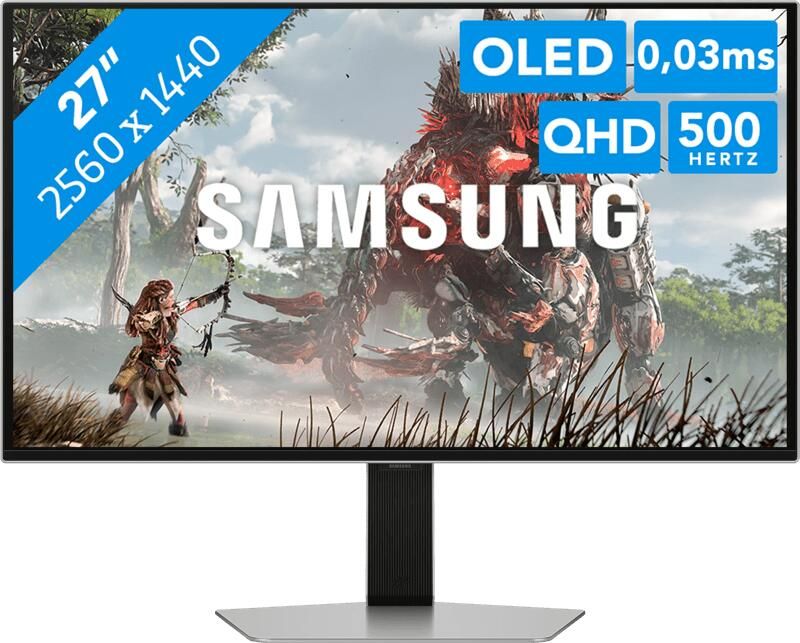 Samsung Odyssey OLED G6 LS27FG602SUXEN Monitor Zilver