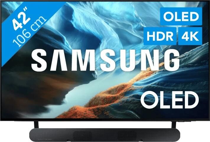 Samsung OLED 42" S90H (2026) + HW-S60D Zwart (2024)