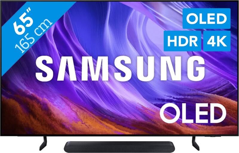 Samsung OLED 65" S83H (2026) + HW-S60D Zwart (2024)