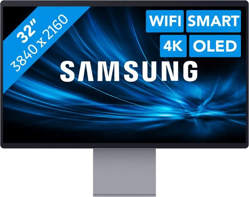 Samsung Smart Monitor M9 M90SF 4K OLED LS32FM902SUXEN Monitor Zilver