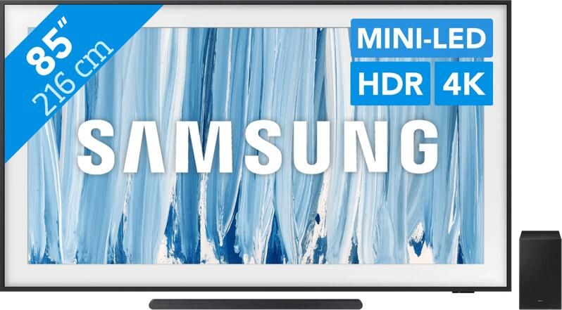 Samsung The Frame Pro 85" (2026) + HW-S700D Zwart (2024)