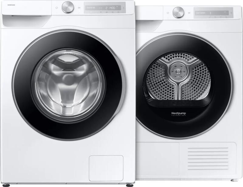 Samsung WW90DG6U25LH AI Wash + DV90DG6845LHU3 AI Dry+