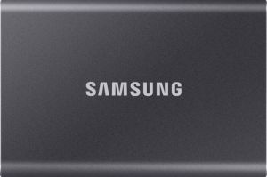 Samsung externe SSD T7 USB type C grijze kleur 1 TB