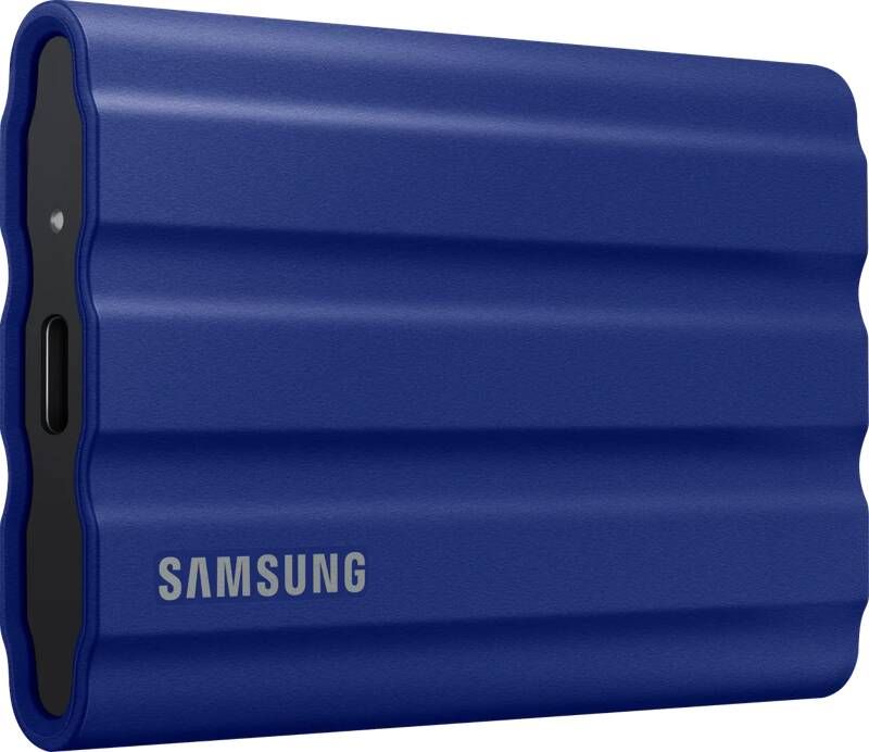 Samsung Externe Solid State Drive T7 Shield 1 TB USB 3.2 Gen 2 (USB-C-connector) (MU-PE1T0R EU)
