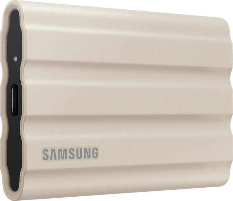 Samsung T7 Shield 2TB Portable SSD Beige | Externe SSD's | 8806092968462