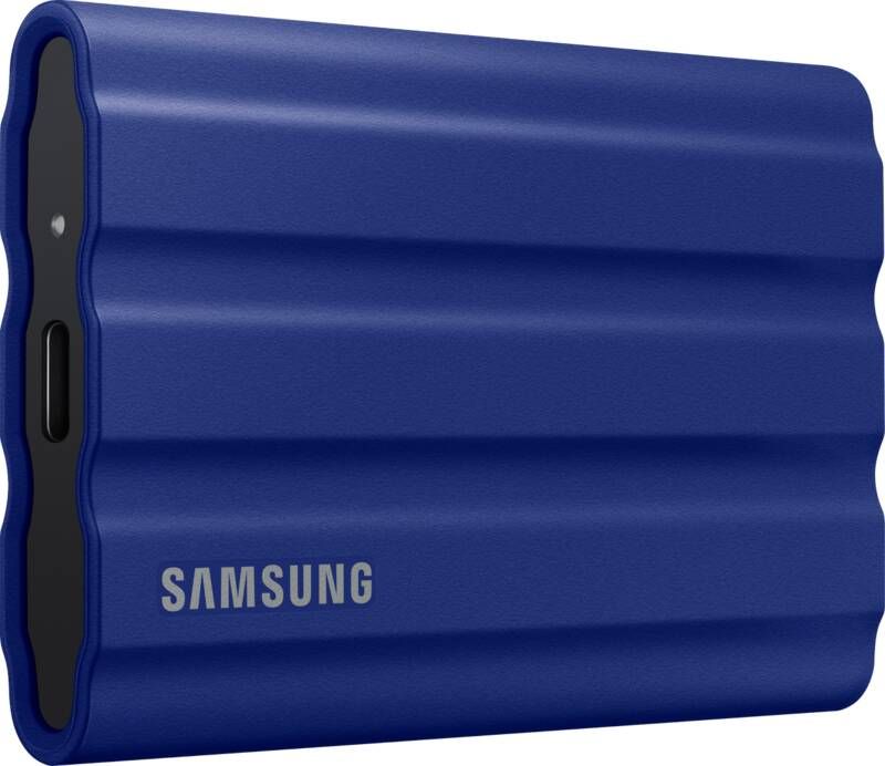 Samsung T7 Shield 2TB Portable SSD Blauw | Externe SSD's | Computer&IT Data opslag | 8806092968486