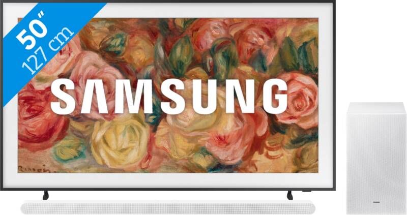 Samsung The Frame 50LS03D (2024) + HW-S701D Wit