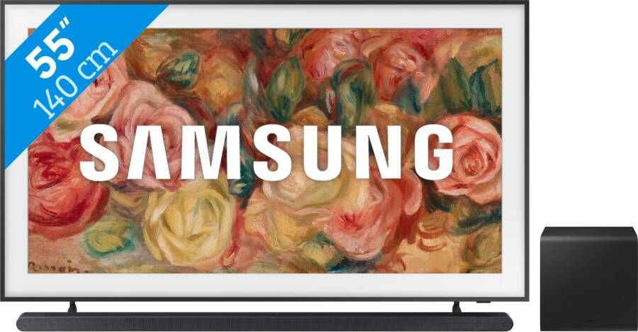 Samsung The Frame 55LS03D (2024) + HW-S800D Zwart