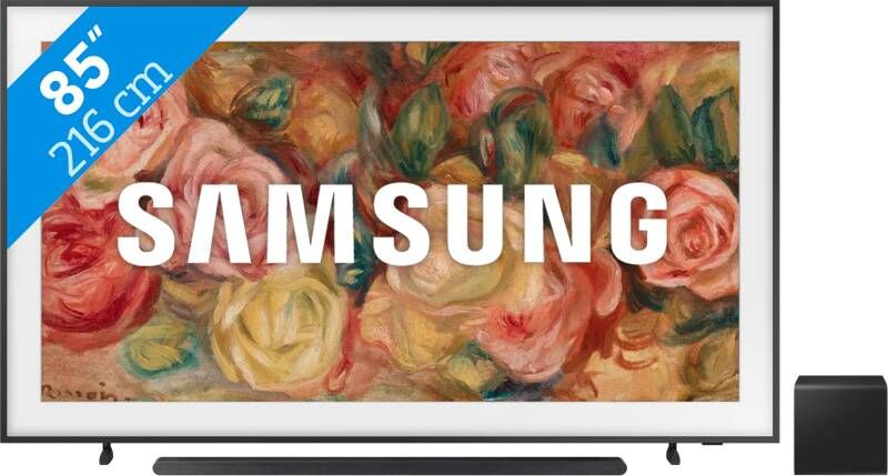 Samsung The Frame 85LS03D (2024) + HW-S800D Zwart