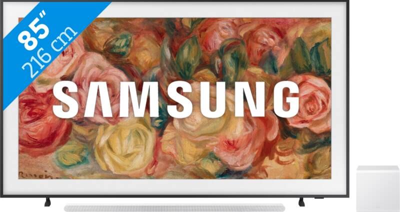 Samsung The Frame 85LS03D (2024) + HW-S801D Wit