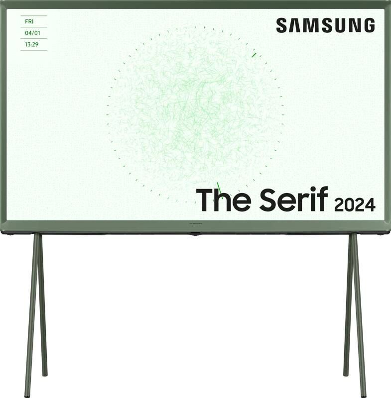Samsung 55'The Serif 55LS01D (2024) Groen | HDR Televisies | Beeld&Geluid Televisies | 8806095612423