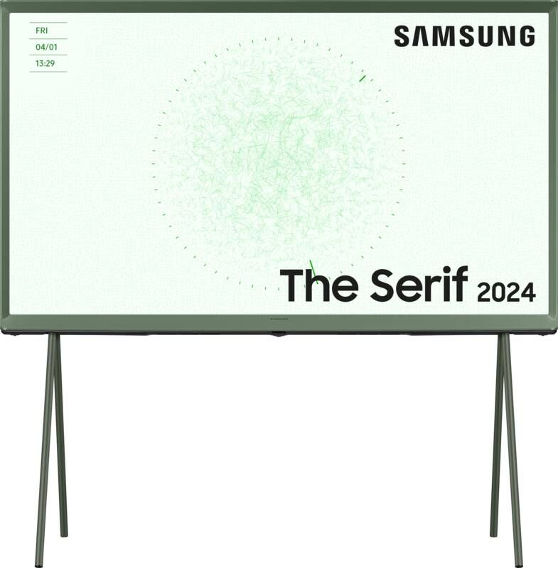 Samsung 55'The Serif 55LS01D (2024) Groen | HDR Televisies | Beeld&Geluid Televisies | 8806095612423