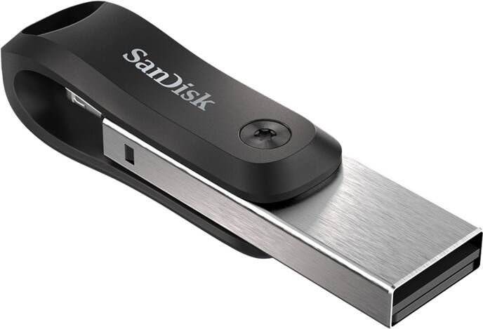 SanDisk iXpand GO Flash drive 3.0 128GB USB-sticks Grijs