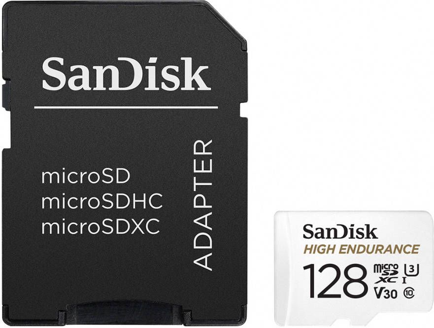 Sandisk Micro SDXC High Endurance 128GB 100MB s + Adapter