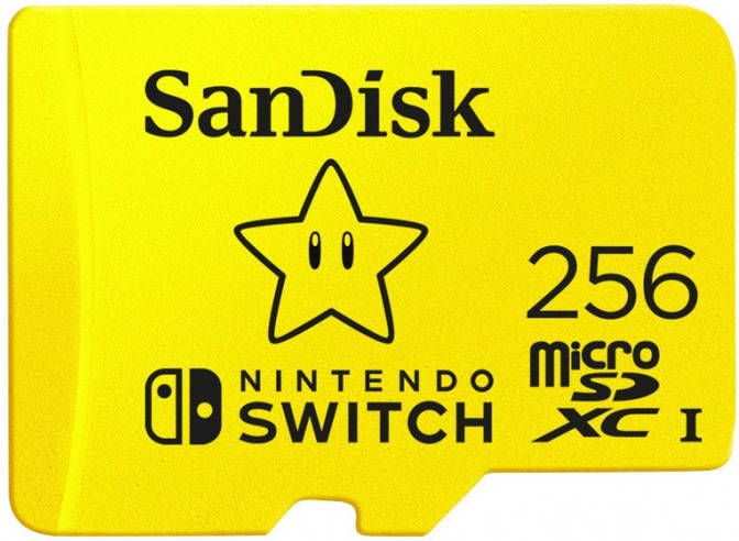 Sandisk MicroSDXC Extreme Gaming 256GB (Nintendo licensed)