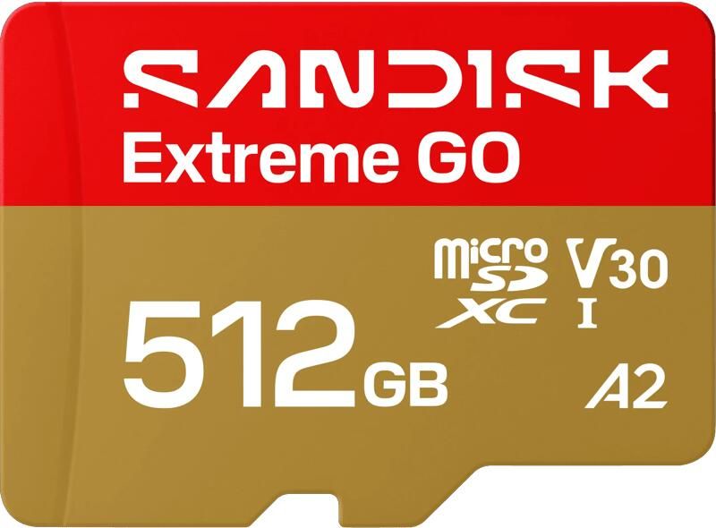 Sandisk Extreme GO microSDXC 512GB 240MB s