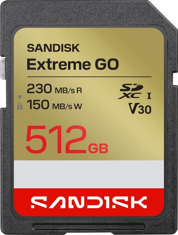 Sandisk Extreme GO SDXC 512GB 230MB s