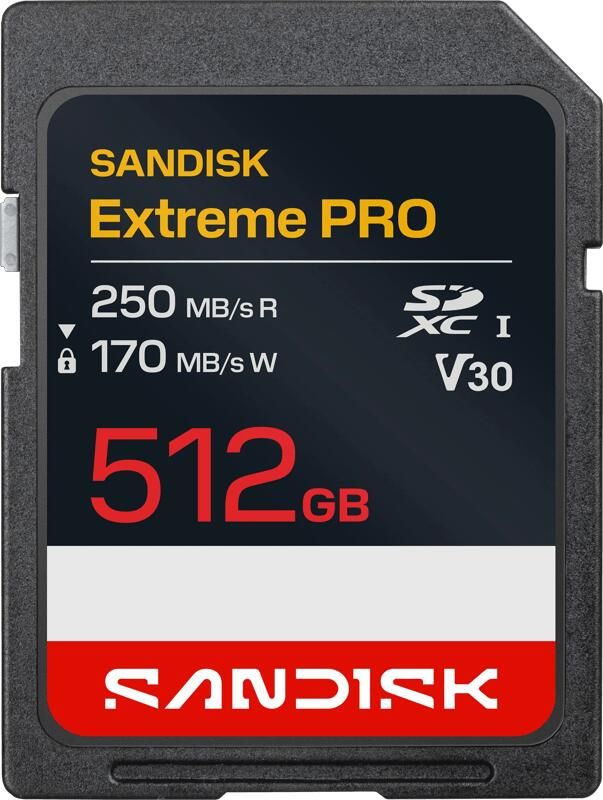 Sandisk Extreme PRO SDXC 512GB 170MB s