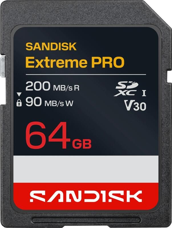 Sandisk Extreme PRO SDXC 64GB 90MB s