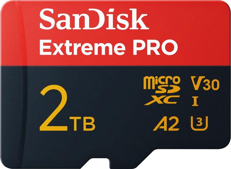 Sandisk MicroSDXC Extreme Pro 2TB 150MB s