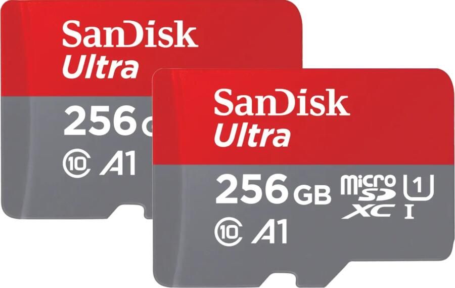 Sandisk MicroSDXC Ultra 256GB 120MB s Duo Pack