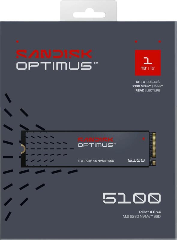 Sandisk Optimus 5100 1TB NVMe SSD