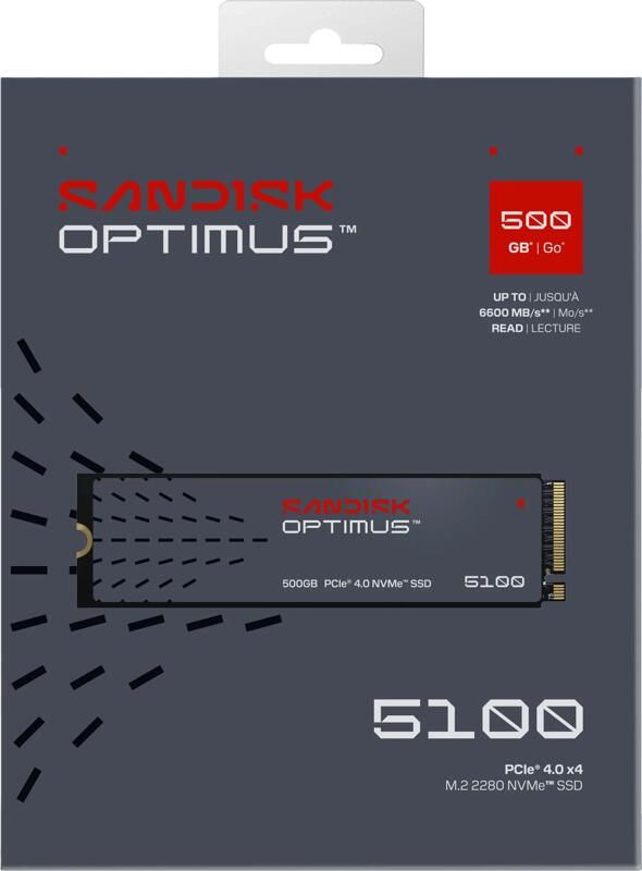 Sandisk Optimus 5100 500GB NVMe SSD