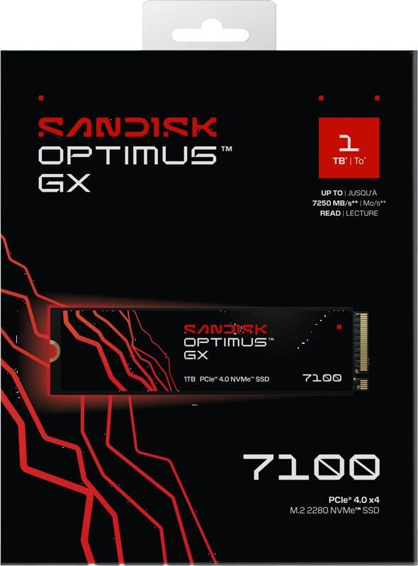 Sandisk Optimus GX 7100 1TB NVMe SSD