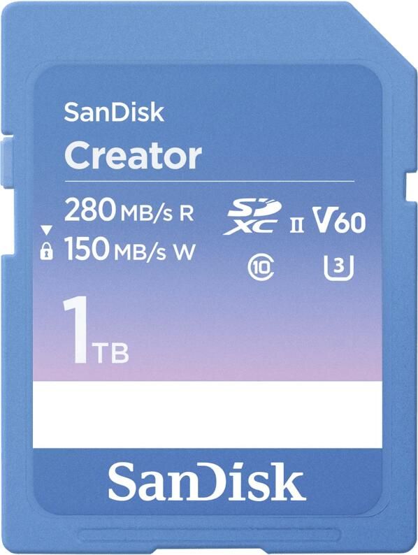 Sandisk SDXC Creator 1TB 150MB s